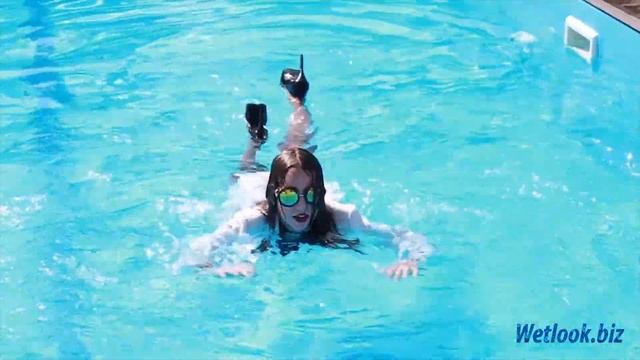 Wetlook Heels | Wetlook Shorts | Wetlook Blazer