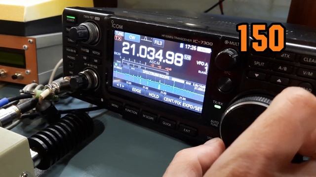 Yaesu FT710 vs Icom 7300 CW смотреть онлайн
