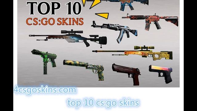 TOP 10 CSGO SKINS ON 4csgoskins.COM смотреть онлайн