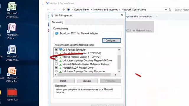 Hướng dẫn xem và thay đổi các thông số IP , DNS , Gateway смотреть онлайн