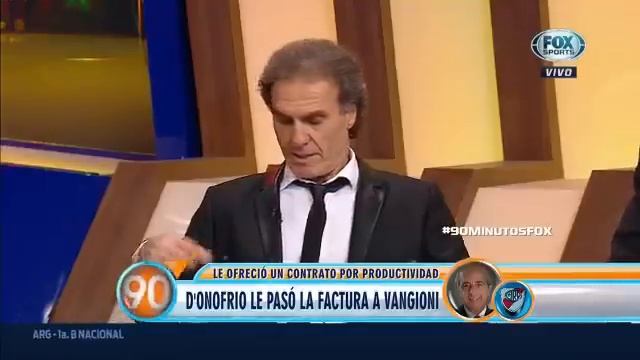 Ruggeri conduce 90 Minutos y se burla de Vignolo смотреть онлайн
