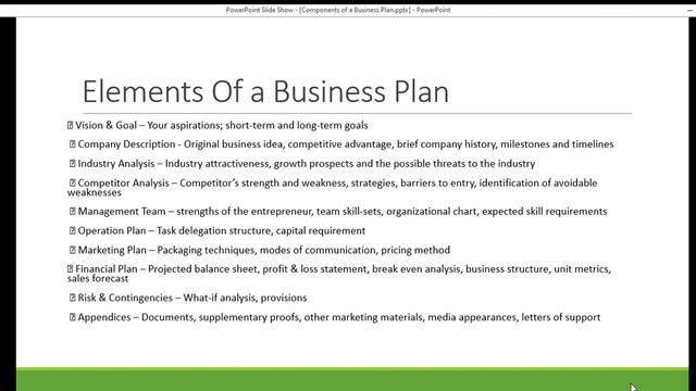How To Make Business Plan? |Components Of A Business Plan
