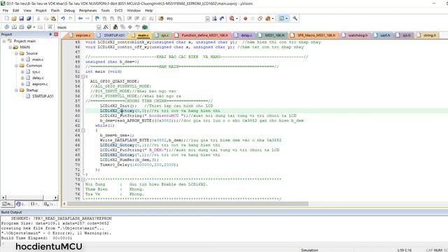 NUVOTON|EEPROM Trong MS51FB9AE/EEPROM In MS51FB9AE