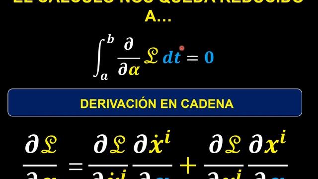 8. LA ECUACIÓN MÁS IMPORTANTE: EULER-LAGRANGE. CURSO FÍSICA POSTNEWTONIANA #física #physics #cienci смотреть онлайн