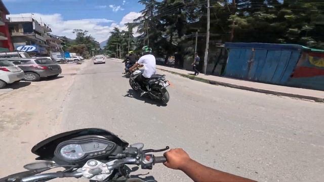 Ns 400 Vs Ns 200 Vs Pulsar 180 - Hyper Race In Kullu Manali - New Ns 400 Launch - Sanjay Zoe