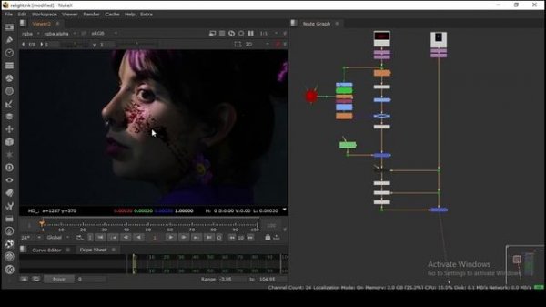 Make Your Own Relight tool In Nuke #compositing #foundry #nuke
