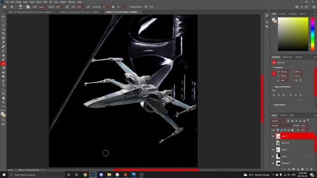 Recreating an old Star Wars Poster with Toys! смотреть онлайн