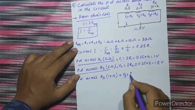 Electricity| Part 6.5|Numericals on Series and Parallel combination of resistances| Class10th &12th смотреть онлайн