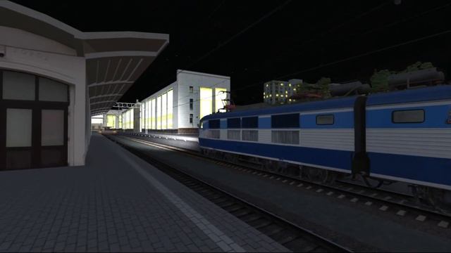 Прибытие поезда №160 Москва — Петрозаводск на Финляндский вокзал | Trainz 2019 смотреть онлайн