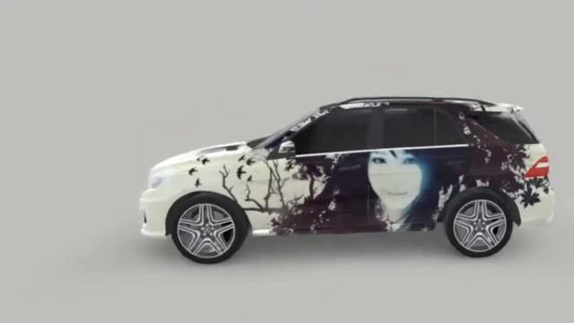 Wrap design for Mersedes ML смотреть онлайн