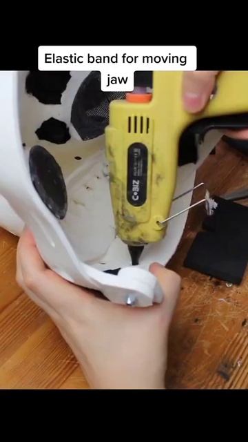 Adding details & padding to a 3d printed fursuit head base #fursuit #fursuitmaker #3dprint #costume смотреть онлайн