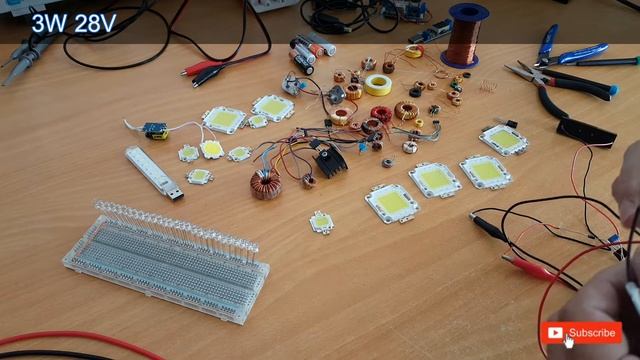 Joule Thief : 3W-100W White LED Test with 1.5V AA Battery Step-Up (1TR) смотреть онлайн