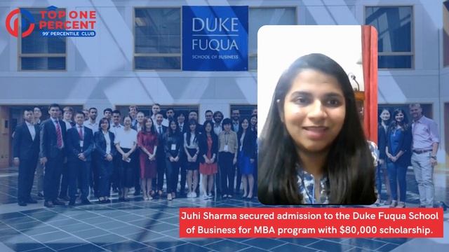 Juhi's Unbelievable Admit to Duke's Fuqua School of Business With $80000 Scholarship смотреть онлайн