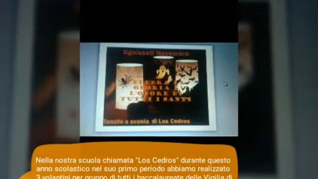 Poster Della ✨Vigilia di Ognisanti, Ognisanti e Festa dei Morti ✨ Valera-Trujillo ⚡scuola Los Cedro смотреть онлайн