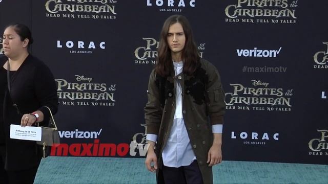 Anthony De La Torre "Pirates of the Caribbean: Dead Men Tell No Tales" US Premiere смотреть онлайн