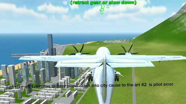 the truth story: turbo line airlines flight 5 is horrible plane crash into main city. смотреть онлайн