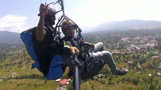 Paragliding in Bir Billing Himachal India. Best Video смотреть онлайн