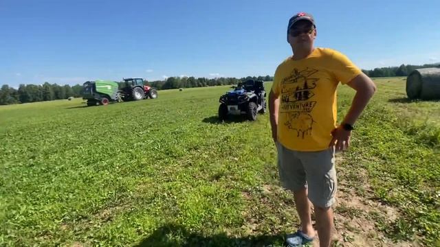 На Ранчо на Урале начали появляться Лисы/ Продолжаем заготовку сена/ Фермерское хозяйство с нуля смотреть онлайн