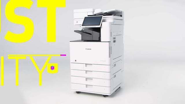 Canon ImageRUNNER ADVANCE DX, With UniFLOW