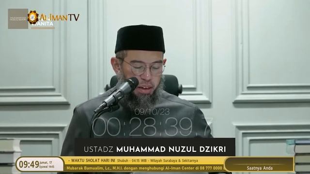Kitab Al-Wabilus Shayyib - Masa Depan Orang-Orang Baik - Ustadz Muhammad Nuzul Dzikri, Lc. смотреть онлайн