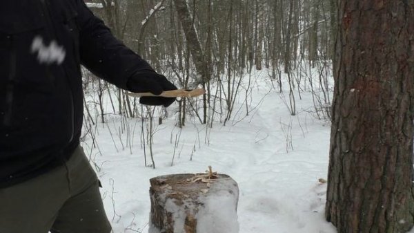 Нож DOMINUS PGK Kizlyar Supreme. Уличный тест