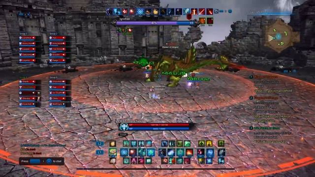 TERA PS4 GER - Harrowhold - Phase 1 / 2 - Trash DPS Priest Plays смотреть онлайн