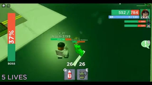 I DEFEAT THE RADIOACTIVE GIGA ZOMBIE смотреть онлайн