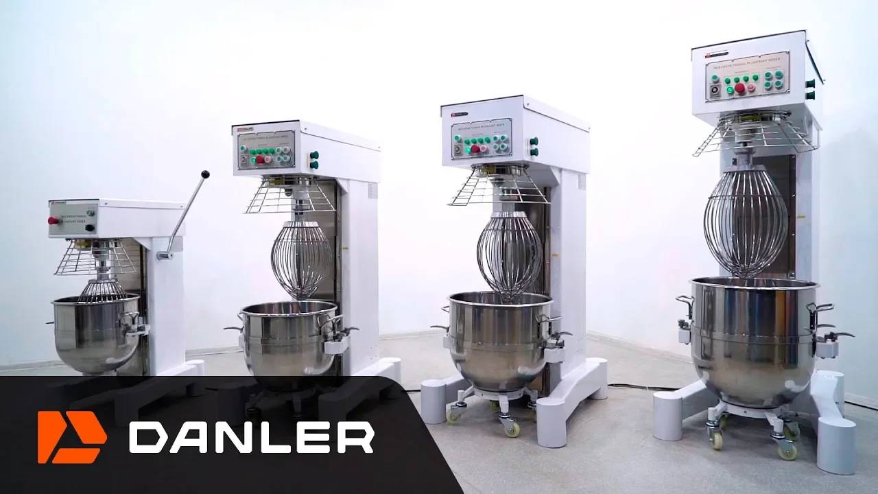 Миксеры планетарные Danler серии MS смотреть онлайн