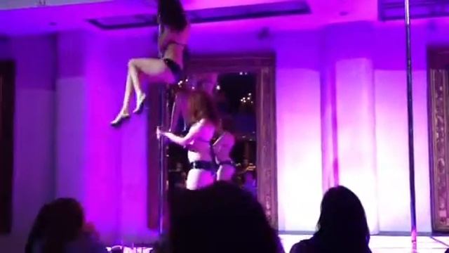 Doubles Inter 3 Pole Dance Routine - Candy Shop by 50 Cent смотреть онлайн
