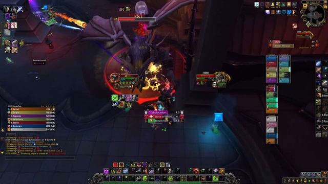 Shriekwing Mythic DK POV Internet Friends WoW Shadowlands смотреть онлайн
