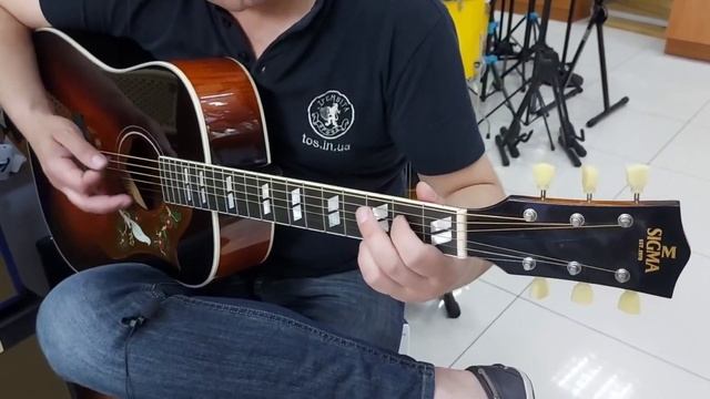 Огляд електроакустичної гітари Sigma DA SG7+ від tos.in.ua смотреть онлайн