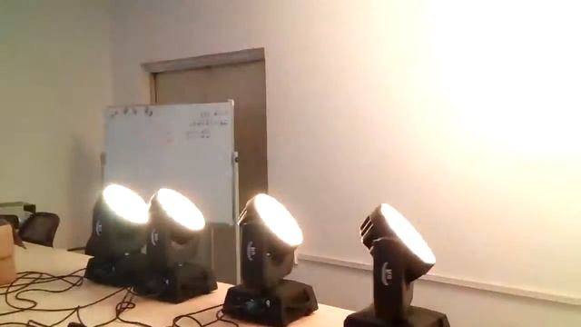 36x10W RGBW 4-IN-1 LED ZOOM Wash Moving Head light смотреть онлайн