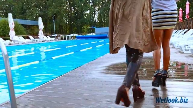Wetlook TWINS | Wetlook outdoor girl | Wetlook high heels смотреть онлайн