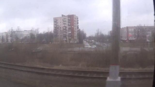 от пл сосновая поляна до лигово на ЭТ2-004 смотреть онлайн