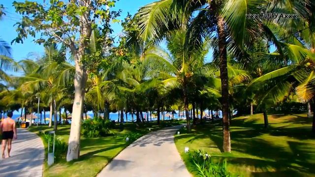 Территория отеля VinOasis Phu Quoc Resort (Вьетнам, Фукуок) смотреть онлайн