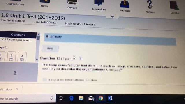 International Business Test смотреть онлайн