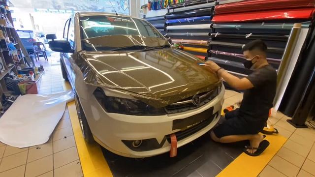 Proton Flx wrap bonnet Kevlar Carbon H смотреть онлайн