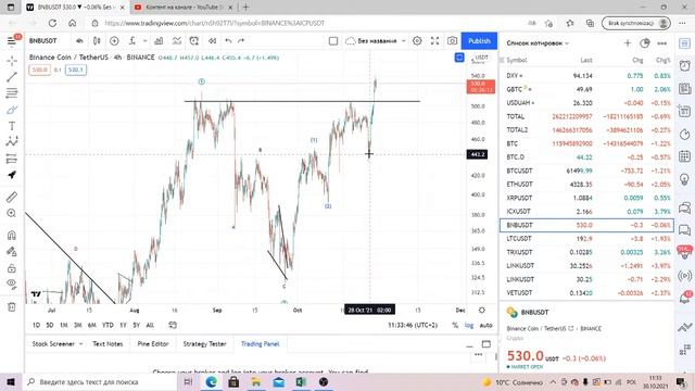 Начался ли Аль-сезон? Волновой анализ рынка криптовалют на 30.10.21 смотреть онлайн