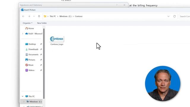 Add an email signature to help brand your business смотреть онлайн