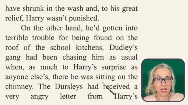 Гарри Поттер и Философский Камень, 2 глава l Чтение на английском