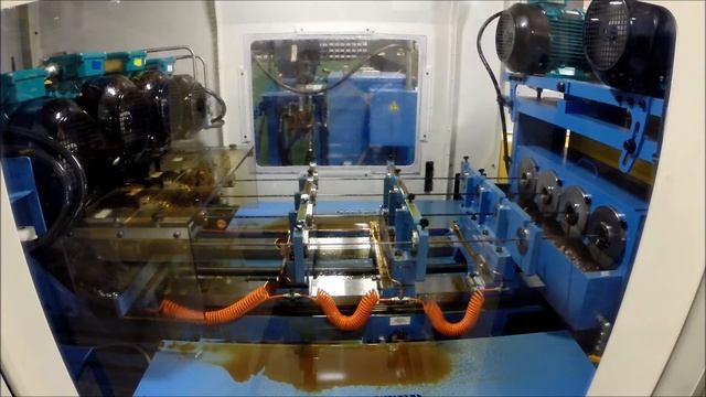 Gun Barrel Drilling Machine - DeHoff G548-D4 four-spindle gun drilling machine w/ automation смотреть онлайн
