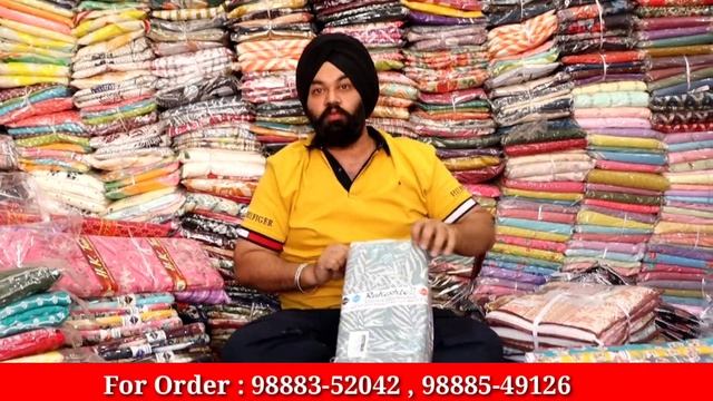 ਗਰਮੀਆਂ ਦੇ Printed Suits ਦੀ ਬਹੁਤ ਹੀ ਸ਼ਾਨਦਾਰ Variety || Guru Nanak Textile Ludhiana смотреть онлайн
