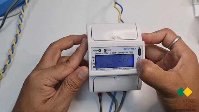 DDS6619-015 Multi Power meter Single Phase 5-100A 230VAC Energy Meter Meter Monitor RS485 Modbus смотреть онлайн