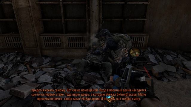 БИБЛИОТЕКАРЬ - КТО ЭТО!? или ЧТО!? (ПРОХОЖДЕНИЕ METRO 2033 REDUX #6) смотреть онлайн