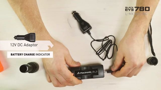Mactronic Black Eye 780 lm, latarka ręczna MX142 смотреть онлайн