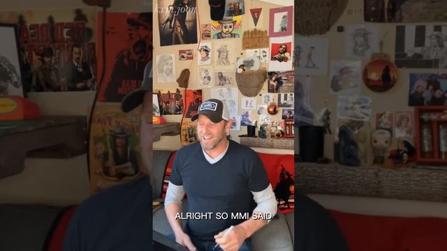 Rob Wiethoff (John Marston) Signs My Poster Live On Ig!!