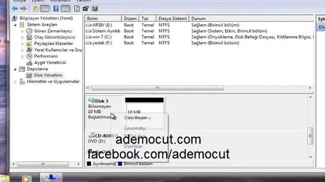 Windows 7 Sanal HDD ( SSD ) nasıl oluşturulur смотреть онлайн