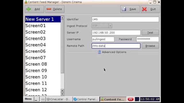 How to set up ingest from NAS or LMS on doremi cinema server смотреть онлайн