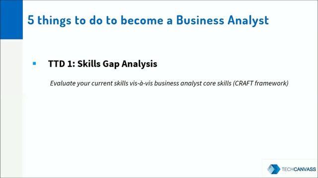 5 Things to do to become a Business Analyst | Techcanvass смотреть онлайн