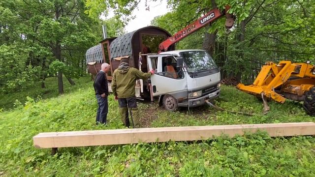 Исполнил свою мечту/ Деревенские будни на Ранчо на Урале/ Приобрели Баню бочку смотреть онлайн